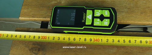 Проверка лазерного дальномера Huepar S60 на точность замеров.